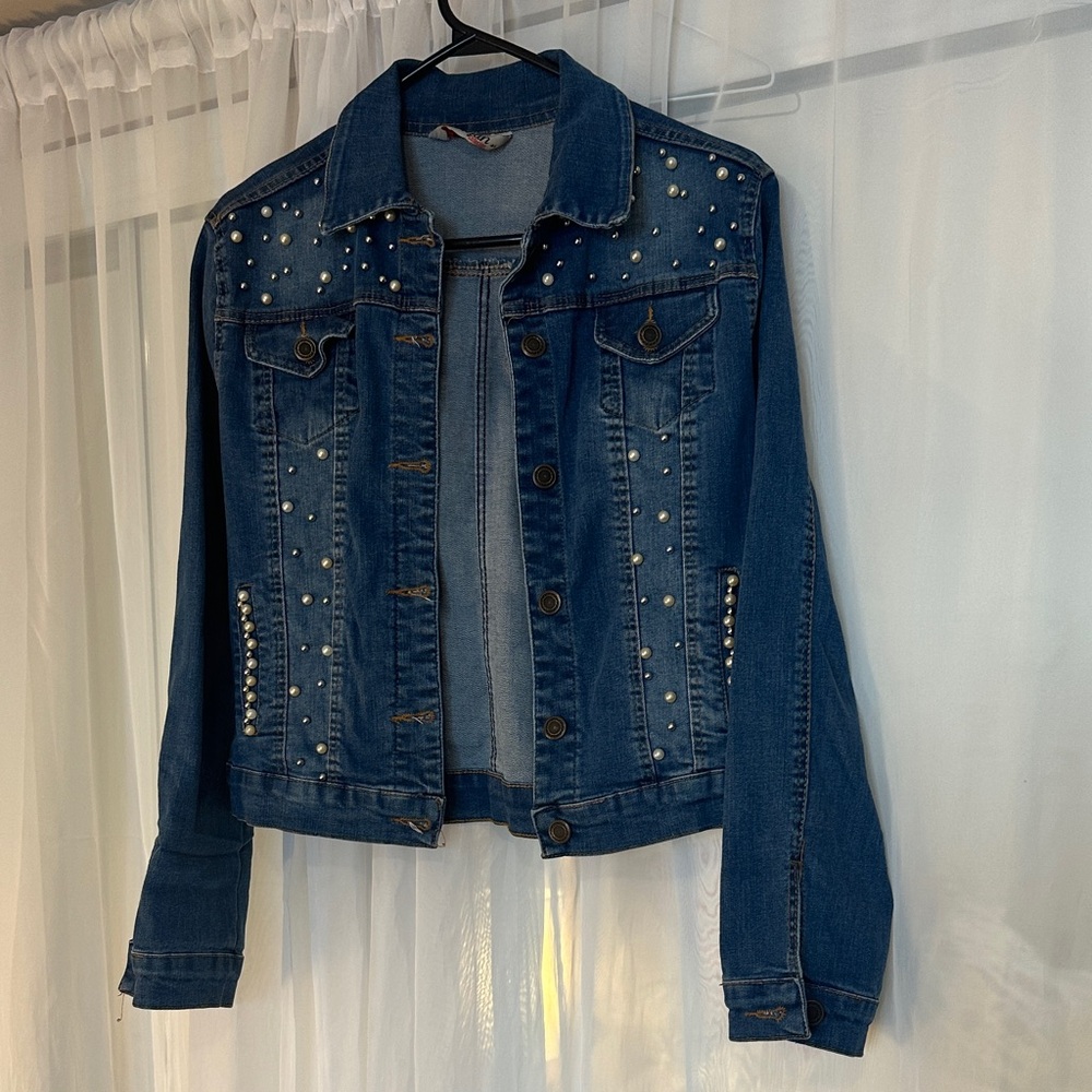 Studded Denim Jacket